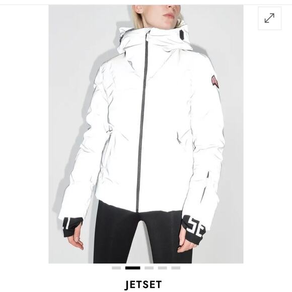 $2,074 Jetset Julia Iridescent Ski Jacket - Picture 9 of 10